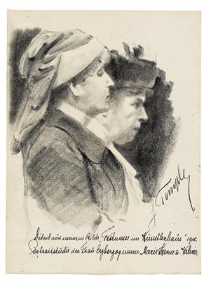 Hans Temple - Mistrovské kresby, Tisky do roku 1900, Akvarely a miniatury