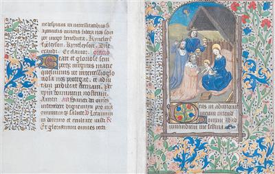 Paris um 1470/80, Umkreis des MaŒtre Francois (1462-1480) bzw. des Meisters von Coetivy (1455-1477) - Meisterzeichnungen und Druckgraphik bis 1900, Aquarelle, Miniaturen