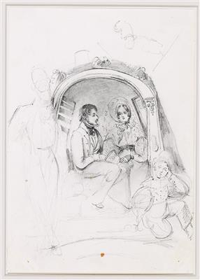 Peter Fendi - Master Drawings, Prints before 1900, Watercolours, Miniatures