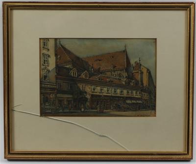 Rudolf Schima - Mistrovské kresby, Tisky do roku 1900, Akvarely a miniatury