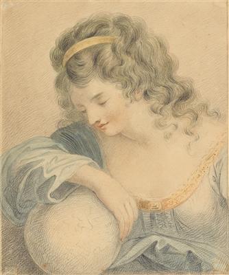 Francesco Bartolozzi zugeschrieben - Meisterzeichnungen und Druckgraphik bis 1900, Aquarelle, Miniaturen