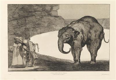 Francisco Goya y Lucientes - Disegni e stampe fino al 1900, acquarelli e miniature
