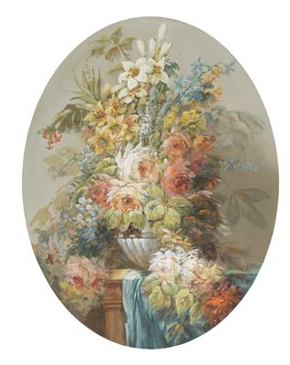 Frankreich, 2. Hälfte 19. Jahrhundert - Meisterzeichnungen und Druckgraphik bis 1900, Aquarelle, Miniaturen