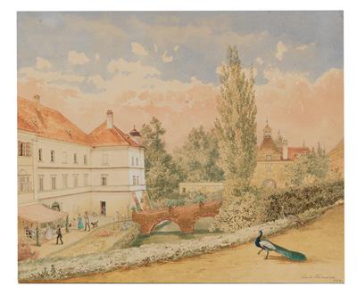 Louis Thibeaux, um 1850 - Meisterzeichnungen und Druckgraphik bis 1900, Aquarelle, Miniaturen