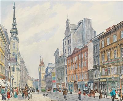 Max Neubauer - Mistrovské kresby, Tisky do roku 1900, Akvarely a miniatury