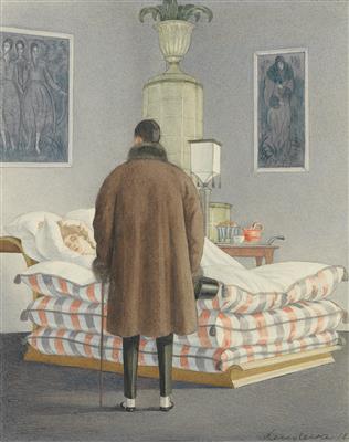 Otto Friedrich Carl Lendecke - Mistrovské kresby, Tisky do roku 1900, Akvarely a miniatury