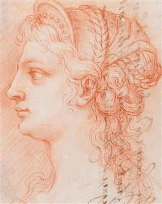 Florentine school, 18th century - Mistrovské kresby, Tisky do roku 1900, Akvarely a miniatury