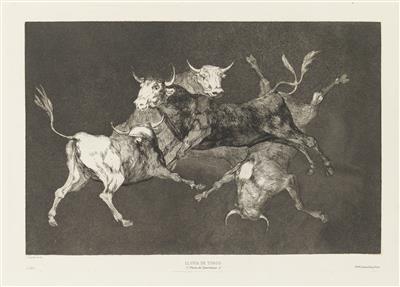 Francisco Goya y Lucientes - Mistrovské kresby, Tisky do roku 1900, Akvarely a miniatury