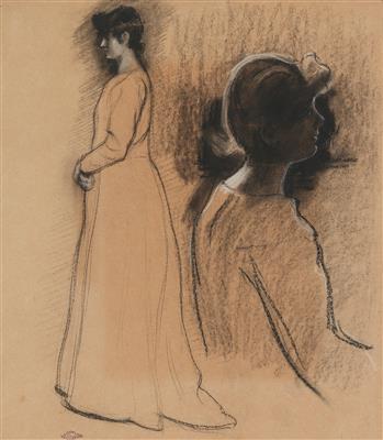 Georges Lemmen - Mistrovské kresby, Tisky do roku 1900, Akvarely a miniatury