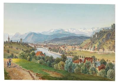 Johann Baptist Marzohl - Mistrovské kresby, Tisky do roku 1900, Akvarely a miniatury