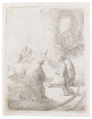 Rembrandt Harmensz van Rijn - Meisterzeichnungen und Druckgraphik bis 1900, Aquarelle, Miniaturen