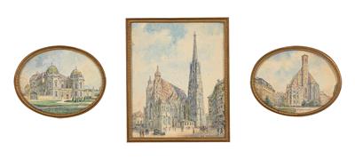 Rudolf Reinhold Sagmeister * - Mistrovské kresby, Tisky do roku 1900, Akvarely a miniatury