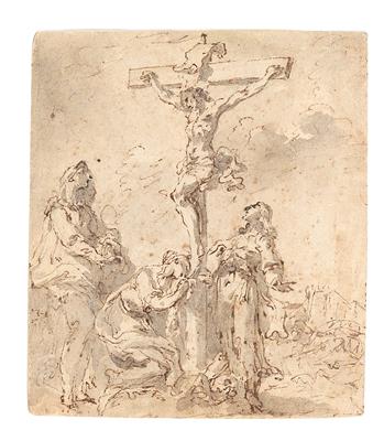 Francesco Guardi zugeschrieben/attributed - Meisterzeichnungen und Druckgraphik bis 1900, Aquarelle, Miniaturen