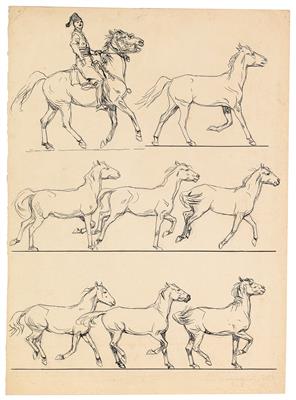 Ludwig Koch - Master Drawings, Prints before 1900, Watercolours, Miniatures