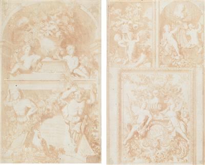 After Daniel Marot - Disegni e stampe fino al 1900, acquarelli e miniature