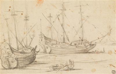 Cornelis Claesz van Wieringen, attributed to - Disegni e stampe fino al 1900, acquarelli e miniature