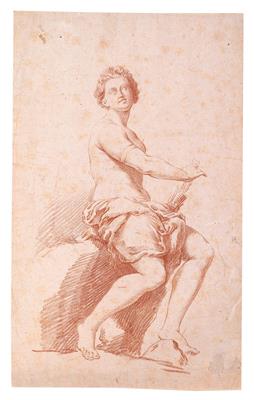 Edme Bouchardon, attributed to - Master Drawings, Prints before 1900, Watercolours, Miniatures