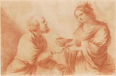 Giovanni Francesco Barbieri called il Guercino - Mistrovské kresby, Tisky do roku 1900, Akvarely a miniatury