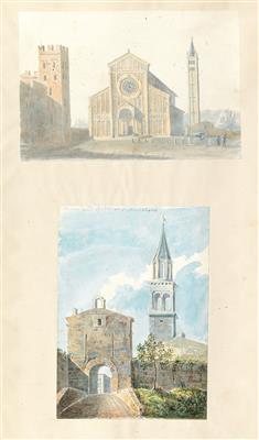 Gustav Lengerke - Disegni e stampe fino al 1900, acquarelli e miniature