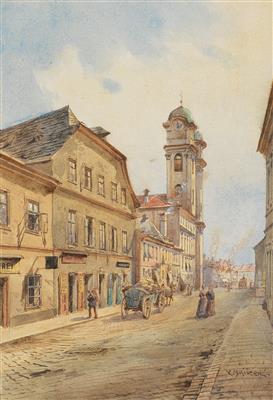 Karl Wenzel Zajicek - Disegni e stampe fino al 1900, acquarelli e miniature