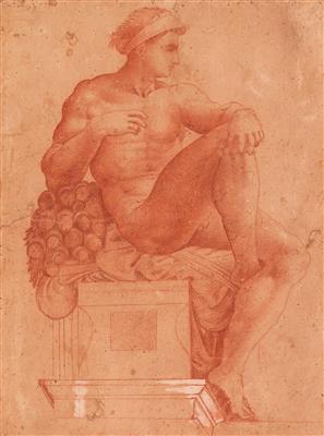 Römische Schule, 18. Jahrhundert - Meisterzeichnungen und Druckgraphik bis 1900, Aquarelle, Miniaturen