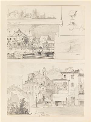 Ernst Matthey-Guenet - Mistrovské kresby, Tisky do roku 1900, Akvarely a miniatury