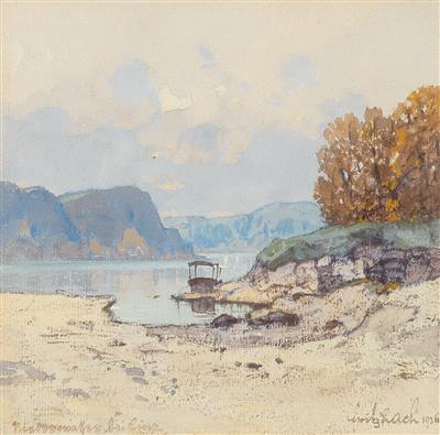 Fritz Lach - Disegni e stampe fino al 1900, acquarelli e miniature