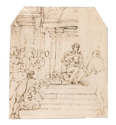 Italian school, 17th century - Master Drawings, Prints before 1900, Watercolours, Miniatures