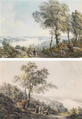 Johann Jakob Lorenz Billwiller - Master Drawings, Prints before 1900, Watercolours, Miniatures