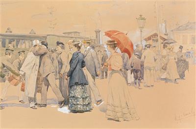 Felician von MyrbachRheinfeld - Mistrovské kresby, Tisky do roku 1900, Akvarely a miniatury