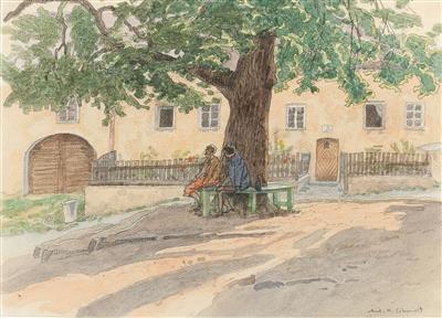 Karl Anton Schmidt * - Mistrovské kresby, Tisky do roku 1900, Akvarely a miniatury