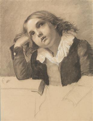 Pauline Demarquets Auzou - Meisterzeichnungen und Druckgraphik bis 1900, Aquarelle, Miniaturen