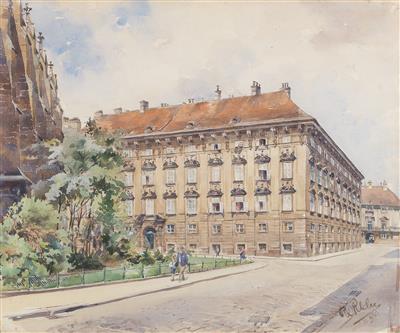 Rudolf Pichler * - Mistrovské kresby, Tisky do roku 1900, Akvarely a miniatury