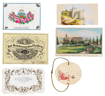 Wien c. 1800 - Disegni e stampe fino al 1900, acquarelli e miniature
