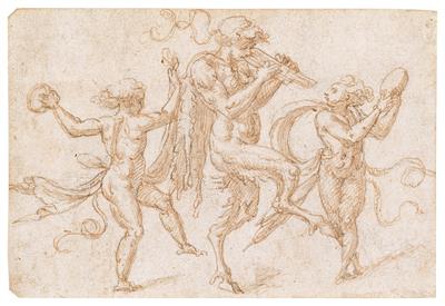Italian school, early 17th century - Master Drawings, Prints before 1900, Watercolours, Miniatures