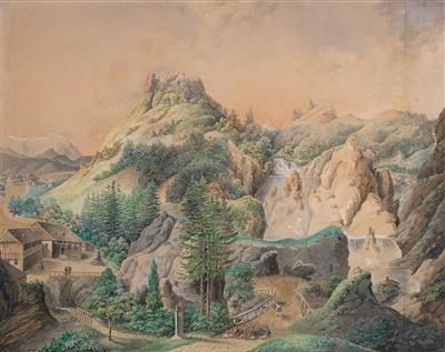 Johann von Debrois - Mistrovské kresby, Tisky do roku 1900, Akvarely a miniatury