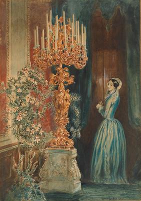 Rudolf von Alt - Mistrovské kresby, Tisky do roku 1900, Akvarely a miniatury