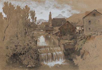 Eduard Peithner von Lichtenfels - Master Drawings, Prints before 1900, Watercolours, Miniatures