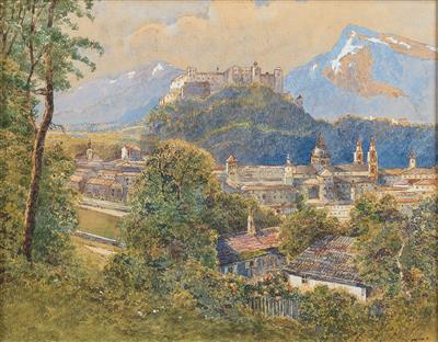 Heinrich Josef Wertheim - Meisterzeichnungen und Druckgraphik bis 1900, Aquarelle, Miniaturen