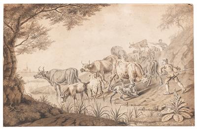 Dutch school, c. 1690–1730 - Master Drawings, Prints before 1900, Watercolours, Miniatures