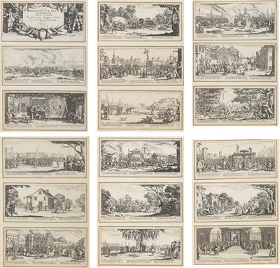 Jacques Callot - Master Drawings, Prints before 1900, Watercolours, Miniatures