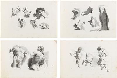 Niccolo Cavalli - Mistrovské kresby, Tisky do roku 1900, Akvarely a miniatury