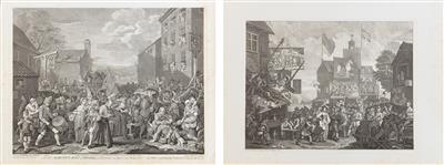 William Hogarth - Meisterzeichnungen und Druckgraphik bis 1900, Aquarelle, Miniaturen
