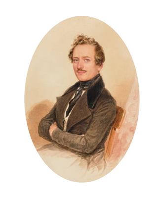 Emanuel Thomas Peter - Disegni e stampe fino al 1900, acquarelli e miniature
