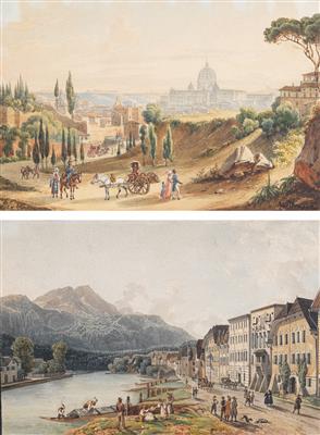 Ernst Welker - Master Drawings, Prints before 1900, Watercolours, Miniatures