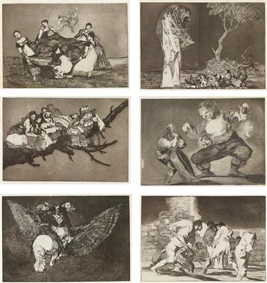 Francisco Goya y Lucientes - Mistrovské kresby, Tisky do roku 1900, Akvarely a miniatury