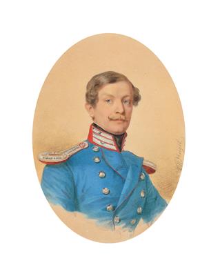 Franz Napoleon Heigel - Disegni e stampe fino al 1900, acquarelli e miniature