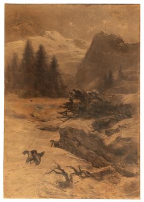 Franz Xaver von Pausinger - Disegni e stampe fino al 1900, acquarelli e miniature