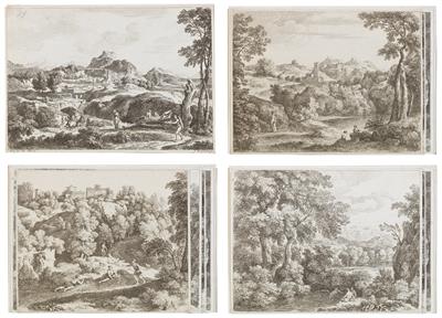 Jacob Gauermann - Disegni e stampe fino al 1900, acquarelli e miniature