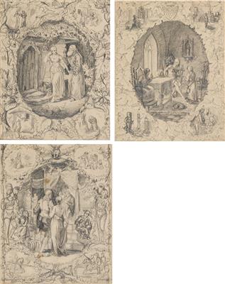 Ludwig Adrian Richter - Meisterzeichnungen und Druckgraphik bis 1900, Aquarelle, Miniaturen